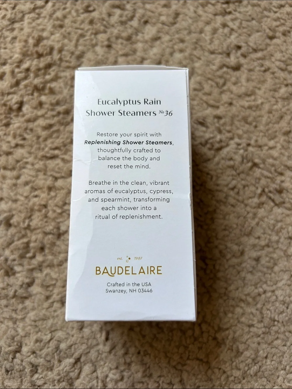 Eucalyptus Rain Shower Steamers